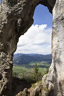 Category Mountain Landscapes Prints: Breitensteinfenster rock window at Mt