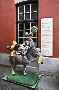 Bremen Town Musicians in the Schnoorviertel