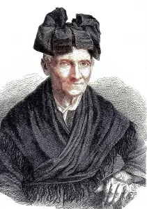 Breneli as an old woman, actually Veronica Rohre (1779) until 1869