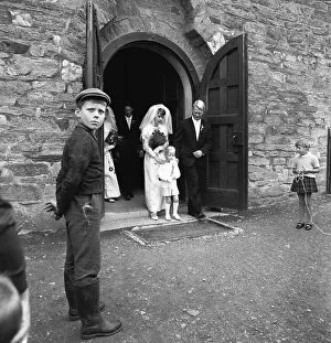 Bridal couples and weddings in 1966 in Sauerland