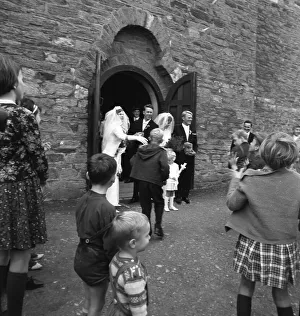 Bridal couples and weddings in 1966 in Sauerland