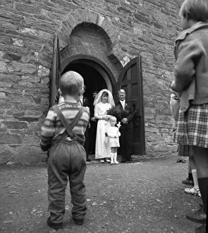 Bridal couples and weddings in 1966 in Sauerland