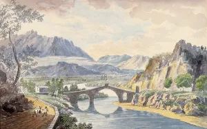 Bridge in Martorelle, Catalonia