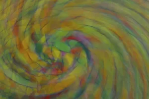 Bright coloured abstract background made by moving camera intentionally with shutter open