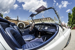 British Roadster Triumph TR4, built after 1961