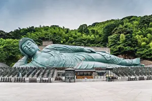 Bronze buddha statue in Nanzo-in Temple