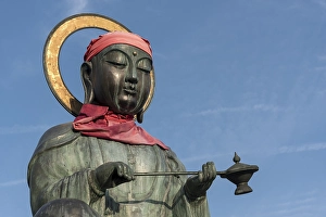 Category Buddhism Prints: Bronze Rokujizo, Roku Jizo or Ksitigrabha