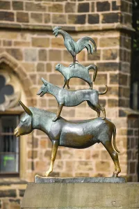 Bronze sculpture, Bremen Town Musicians