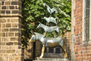 Bronze sculpture, Bremen Town Musicians