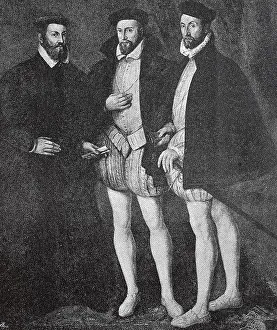 The three brothers of Chatillon-Coligny: Odet de Coligny