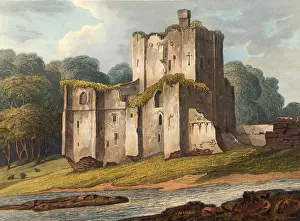 Brougham Castle is the ruin of a medieval castle about 3 kilometers southeast of Penrith in the English county of