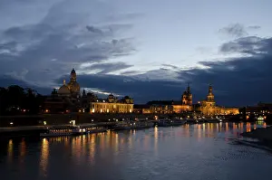 Bruehl's Terrace and Frauenkirche