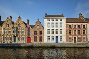 Bruges typical Belgian cityscape Europe tourism concept