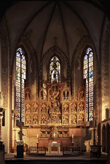 Bruggemann altar in the choir, St