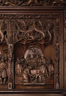 Bruggemann Altar, Hand washing of Pilate