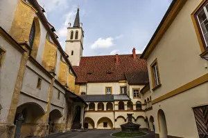Brunnhofl, GoB Abbey in the evening light
