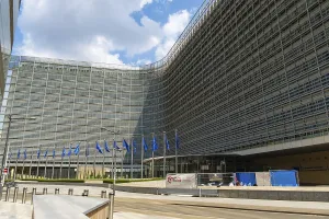 BRUSSELS, BELGIUM - JUNE 16, 2025: Berlaymont Building