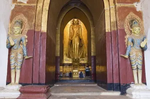 Buddha in the Ananda Temple, Old Bagan