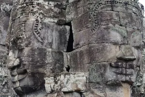 Buddha faces, Bayon Temple, Angkor Wat