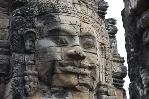 Buddha faces, Bayon Temple, Angkor Wat
