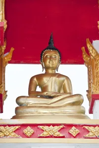 Buddha figure at a Buddhist temple