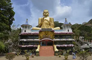 Buddha, Golden Temple, Dambulla, Sri Lanka