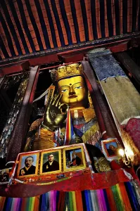 Category Buddhism Prints: Buddha Maitreya, Jamkhang Chenmo monastery