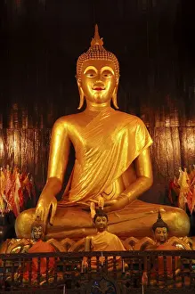 Buddha sculpture, Wat Phan Tao