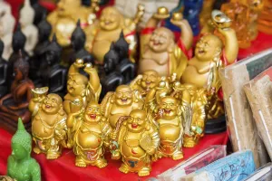 Buddha sculptures at Wat Phra Yai