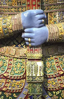 Buddha statue, detail, Grand Palace