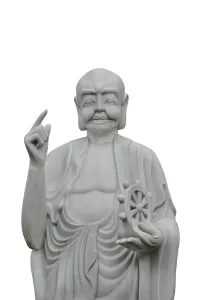 Category Buddhism Prints: Buddha statue, Du Hang Temple, Haiphong