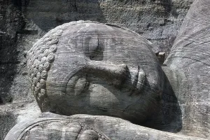 Buddha statue, Gal Vihara, Polonnaruwa