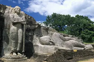 Buddha statue, Gal Vihara, Sri Lanka
