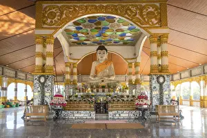 Buddha statue, Kyauk Ka Lat Pagoda