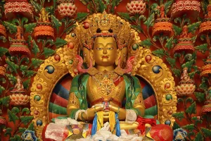 Buddha statue, Matho Monastery