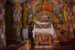 Buddha statue, Matho Monastery