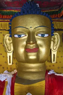 Buddha statue in a monastery in Ladakh