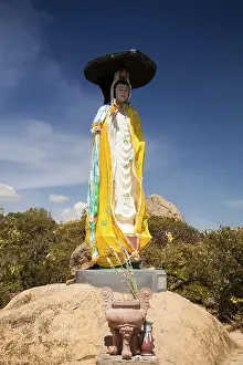 Buddha statue, Co Tach Pagoda, Binh Thuan Province