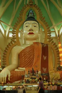 Buddha statue, Temple of 1000 Lights, Singapore
