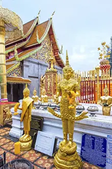 Buddha statue, Wat Doi Suthep, Chiang Mai