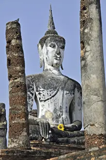 Buddha statue, Wat Mahathat, Sukhothai