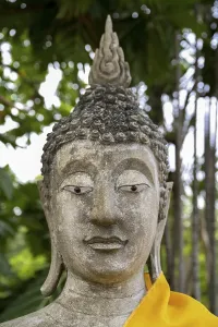Buddha statue in Wat Yai Chai Mongkhon
