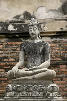 Buddha statue in Wat Yai Chai Mongkhon