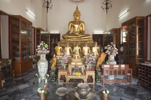 Buddha statues, Wat Po Temple, Bangkok