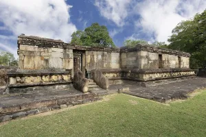 Buddha tooth relic temple, Polonnaruwa ruins of the garden-city created by Parakramabahu the Great in the 12th century