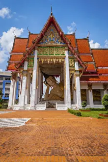 Buddha in Wat Hai Yai Nai temple, Thailand