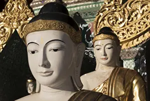 Category Buddhism Prints: Buddhas in Koo Chein Kan and Ma Kyee Kyee Hall