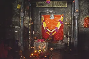 Buddhist Cave seven, Ganesh elephant headed god