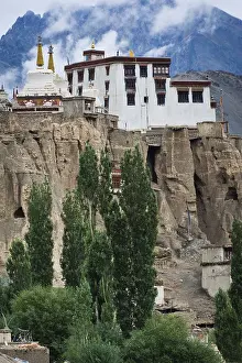 Buddhist heritage, Lamayuru monastery temple at Hymalaya highland