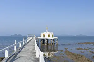 Category Buddhism Prints: Buddhist pier temple, Ko Phayam island